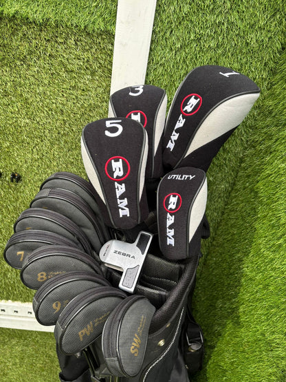 RAM Concept X Complete 14-Club Golf Set + Stand Bag - Free Delivery