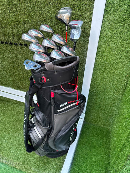 Slazenger Big Eze Complete Golf Package – Wilson 5 Wood, Hybrid, Dunlop Putter & Stromberg H2O Proof Waterproof Bag