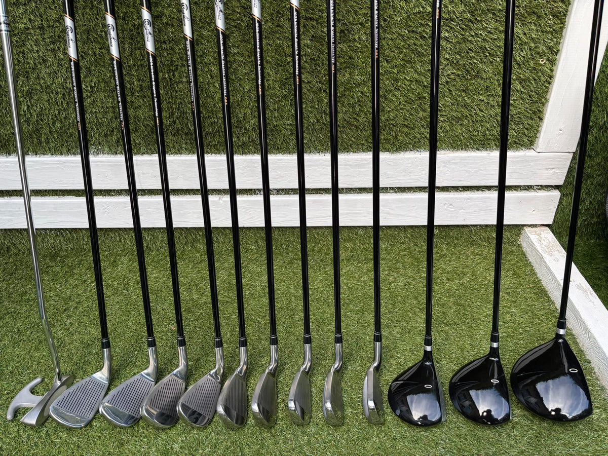 Confidence CG460 3–SW Irons, 10.5° Driver, 3 & 5 Woods, Putter & Matching Bag – Unused Condition