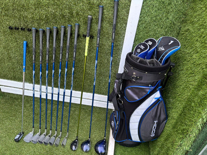 Dunlop DDH SB-21 Golf Set with Benross Hybrid & Stand Bag - Free DPD Delivery