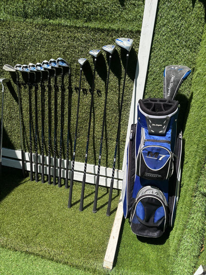 Ben Sayers M7 Golf Set with Matching Woods, Hybrid & Ben Sayers Bag