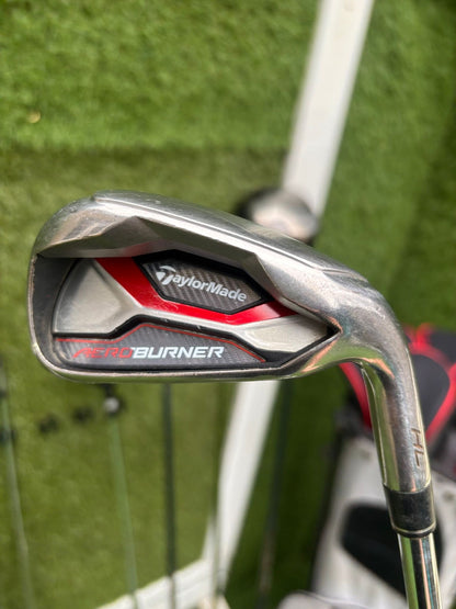 TaylorMade AeroBurner Irons + Cobra Woods + Nike Stand Bag