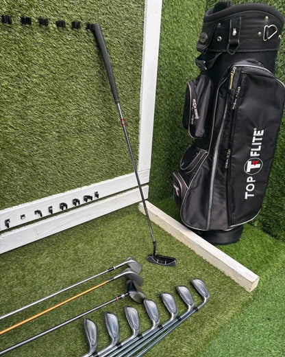 Howson Aggression Irons + Driver, Woods, Putter & Top Flite Bag – 11 Club Package – £104.00 Free P&P