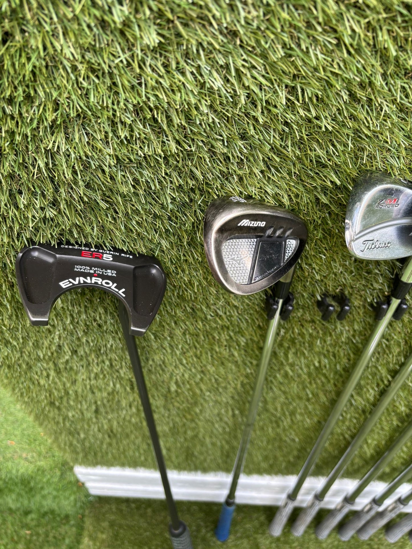 Titleist ZM Forged Iron Set + Callaway Rogue Driver Bundle