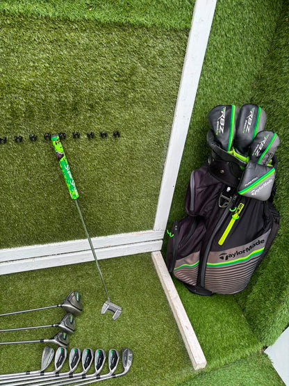 TaylorMade RBZ SpeedLite Complete Golf Set, Matching Woods, Irons & Cart Bag