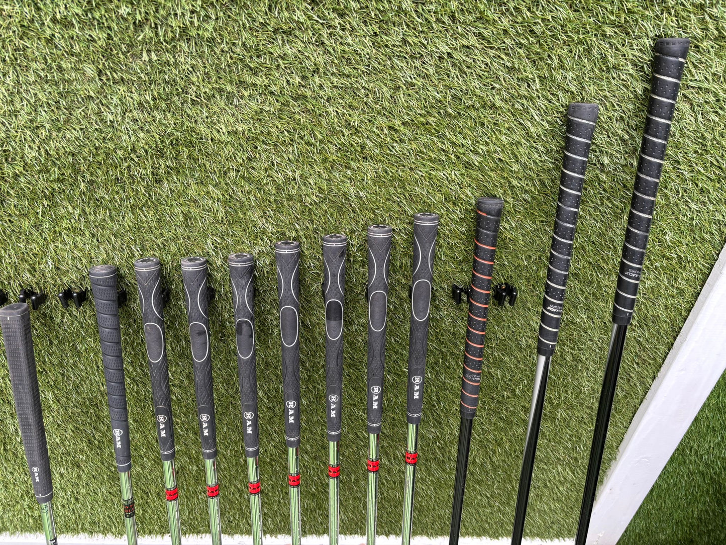 Wilson Deep Red Woods + Ram Concept Irons Set + Mizuno Stand Bag - Free P&P