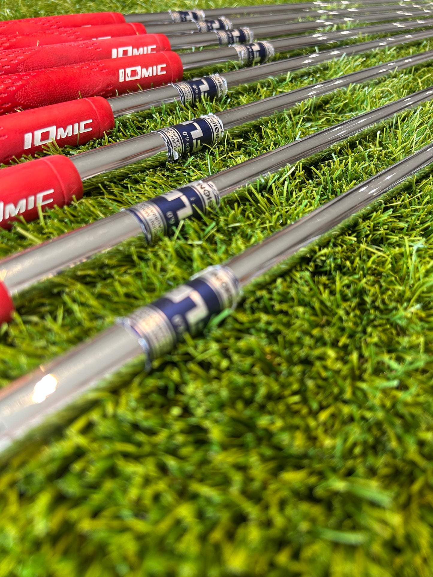 TaylorMade Rac Tour preferred Iron Set 3-PW Forged Recently Fitted Grips Steel 6.0 (stiff) Shaft - RH Free P&P
