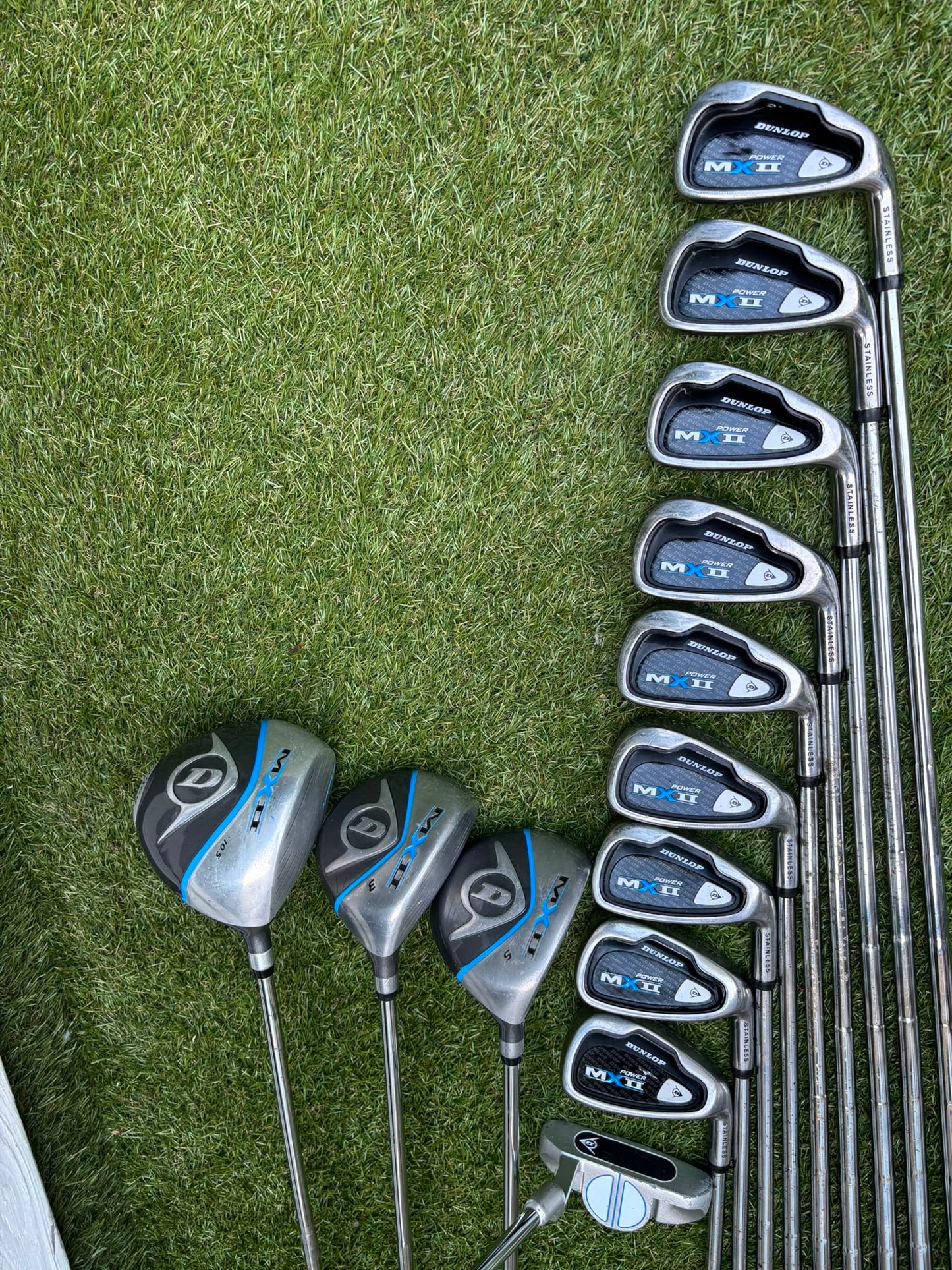 Complete Matching Dunlop MX II Golf Package Set with Stand Bag Free Delivery