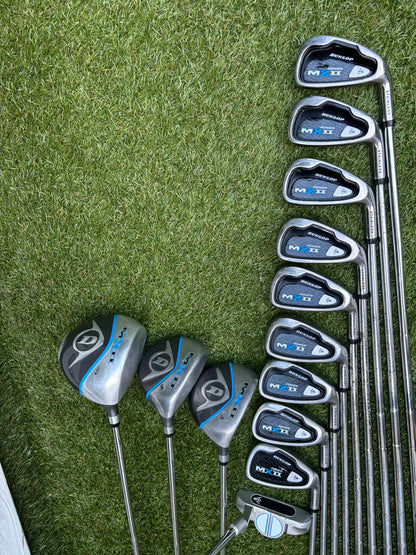 Complete Matching Dunlop MX II Golf Package Set with Stand Bag Free Delivery