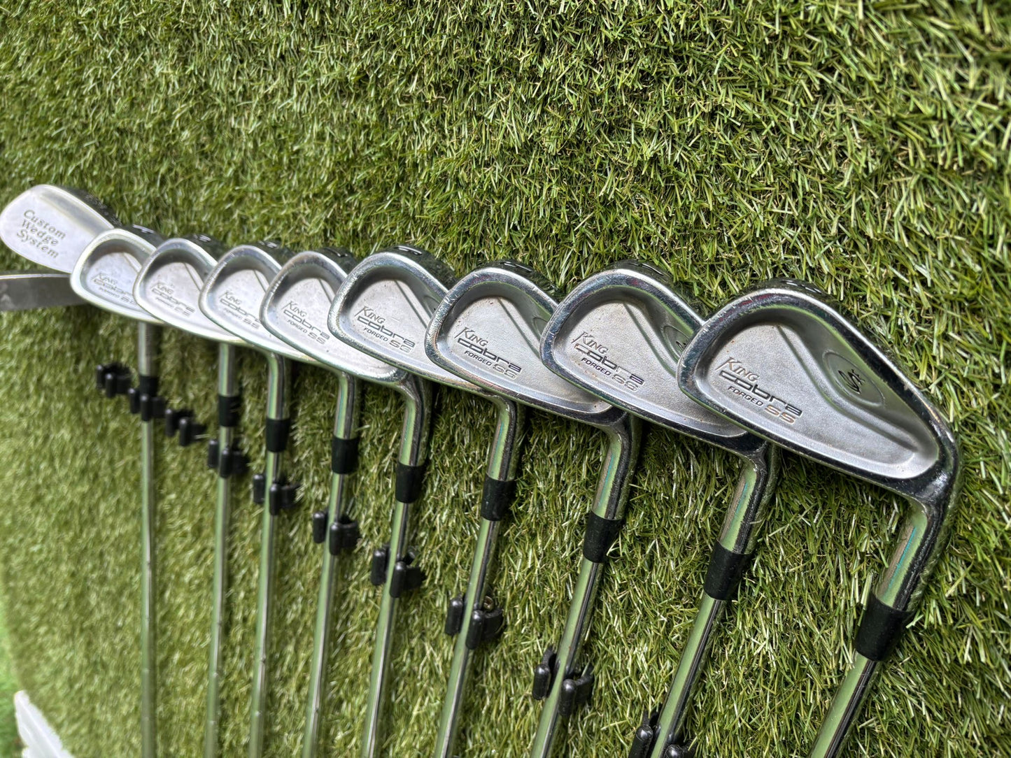 Cobra Forged SS Irons, Cobra AMP Cell Driver & Benross Escape Hybrid Golf Set