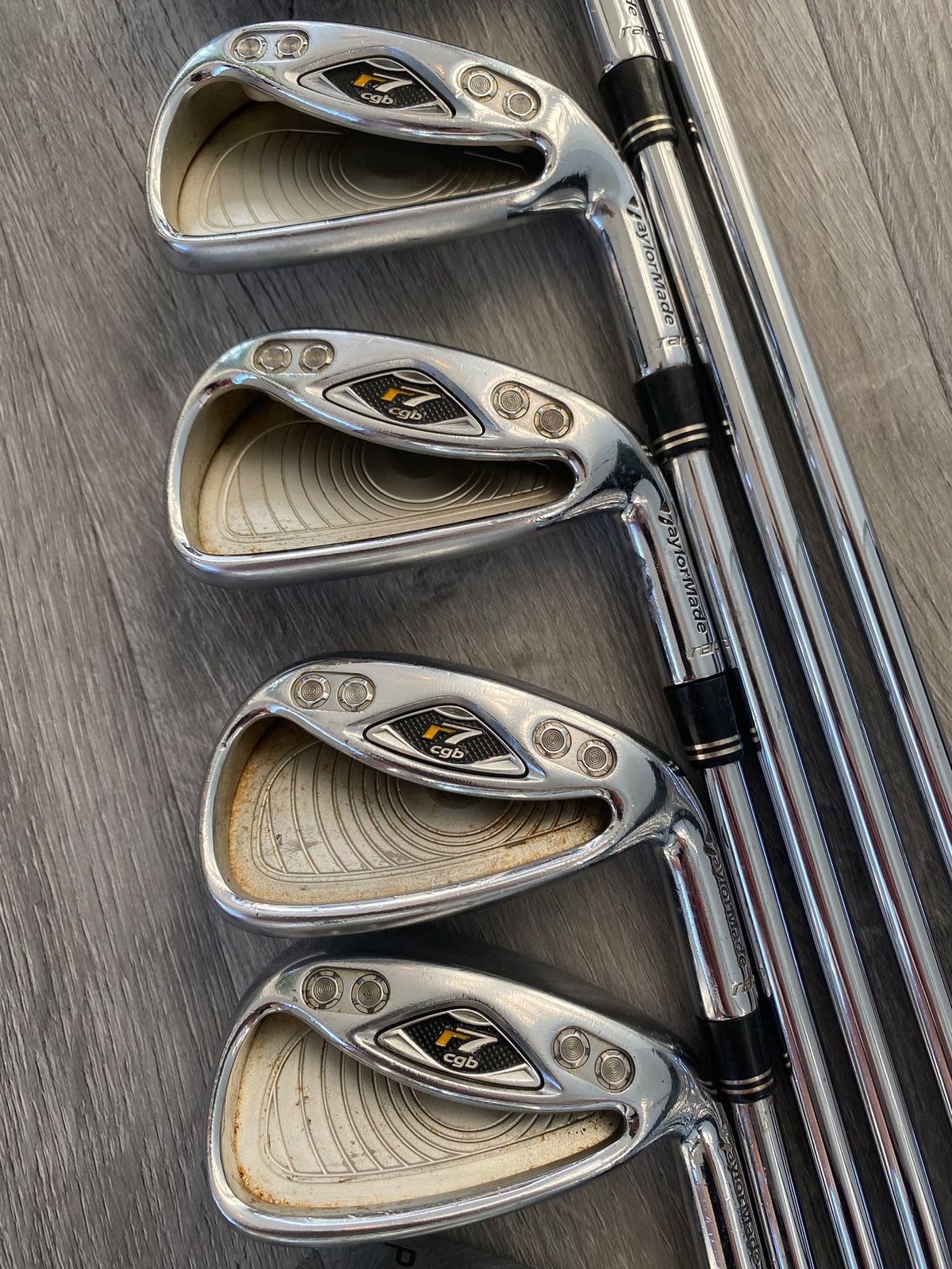 TaylorMade RAC R7 CGB Max Irons 4-PW AW SW (9 Clubs)