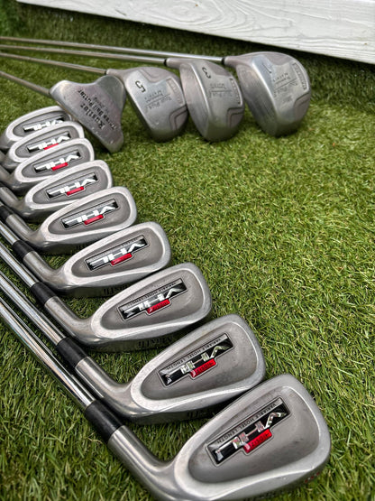Maxfli VHL Irons 3-SW + Howson Woods + Cart Bag Golf Set