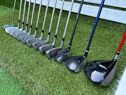 Slazenger Big Eze Complete Golf Package – Wilson 5 Wood, Hybrid, Dunlop Putter & Stromberg H2O Proof Waterproof Bag