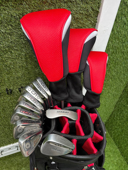 Wilson 1200LT Full Golf Set – 3-SW + Woods + Hybrid + Putter + Bag £169.00 Delivered