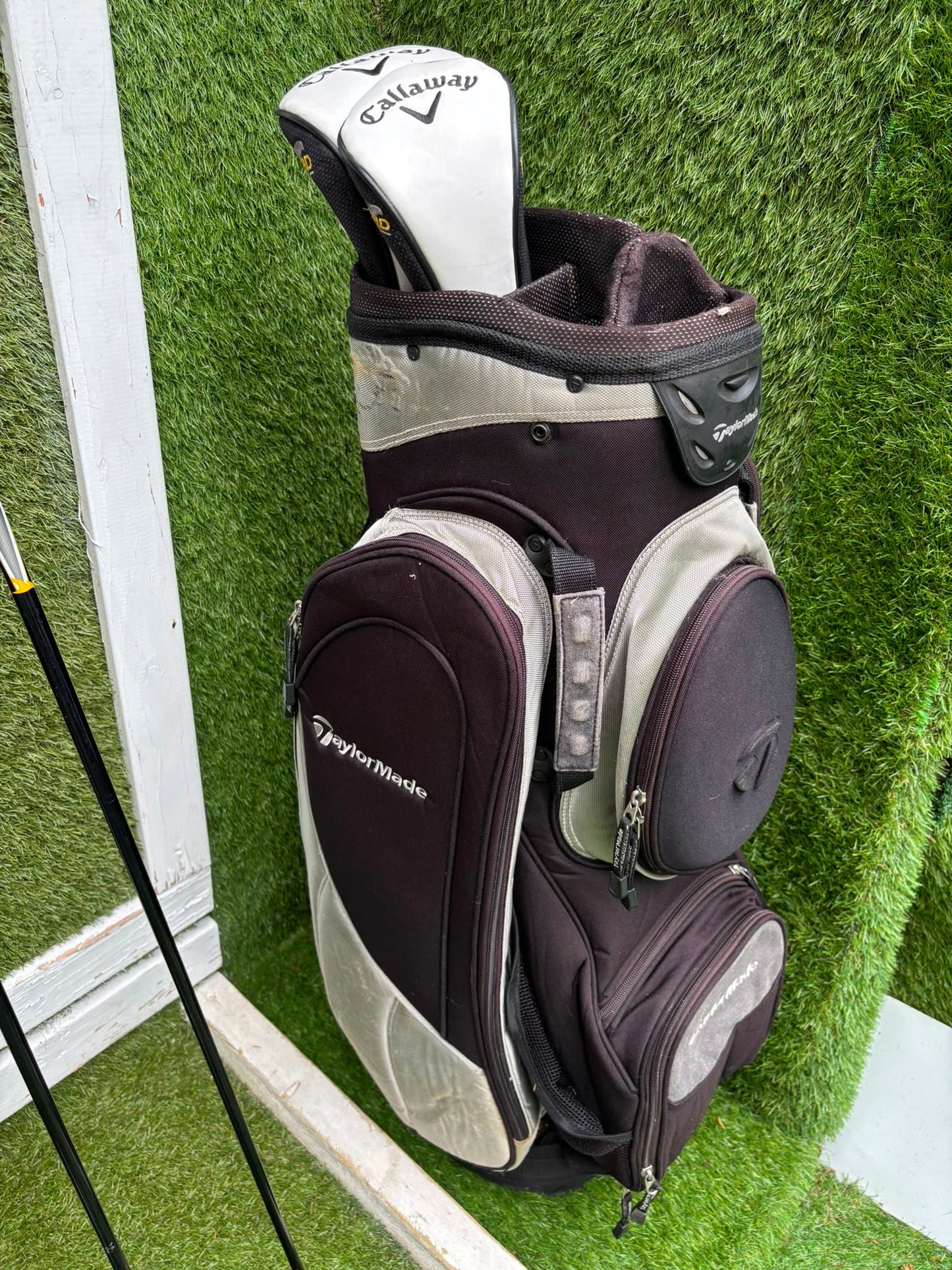 Callaway X Forged Irons, Callaway Warbird Woods, Cleveland CG16 Wedge & TaylorMade Cart Bag