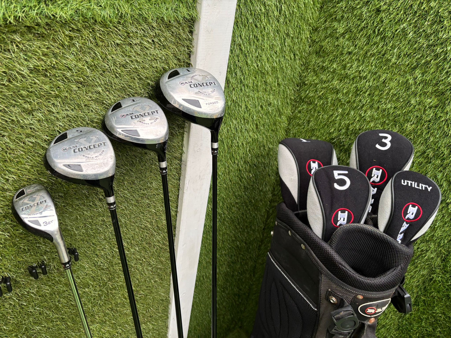 RAM Concept X Complete 14-Club Golf Set + Stand Bag - Free Delivery