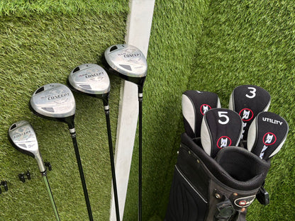 RAM Concept X Complete 14-Club Golf Set + Stand Bag - Free Delivery