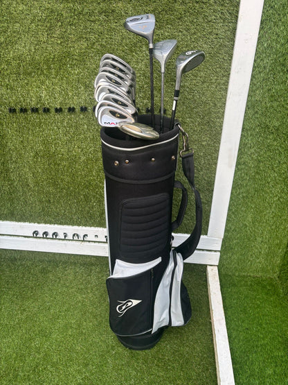 Dunlop MAX Stainless Full Starter Golf Set – 13 Clubs + Bag £94.00 Delivered