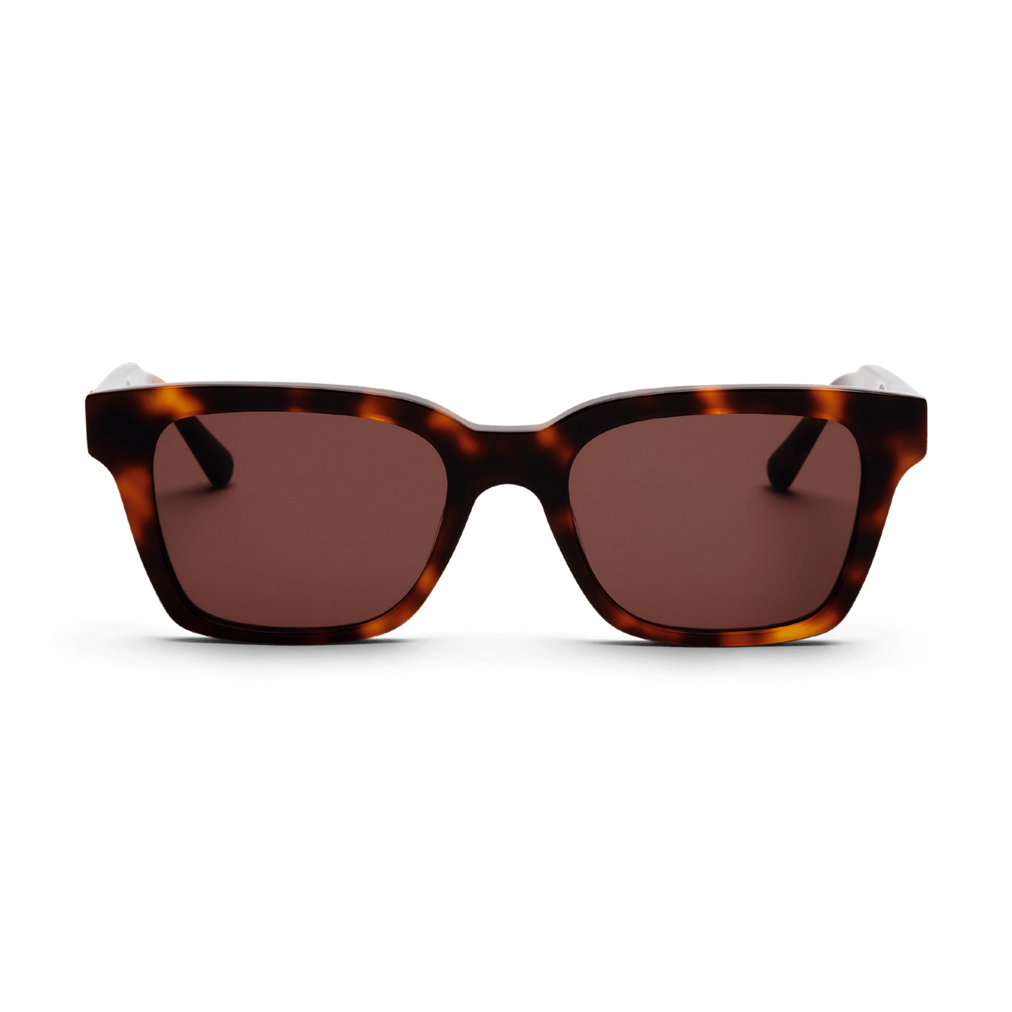 DEAN Rectangular Brown Tortoise Sunglasses by Messy Weekend