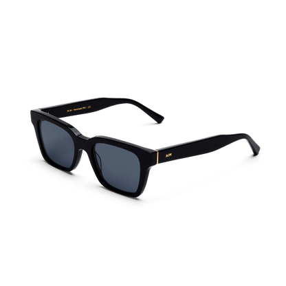 DEAN Rectangular Black Sunglasses by Messy Weekend