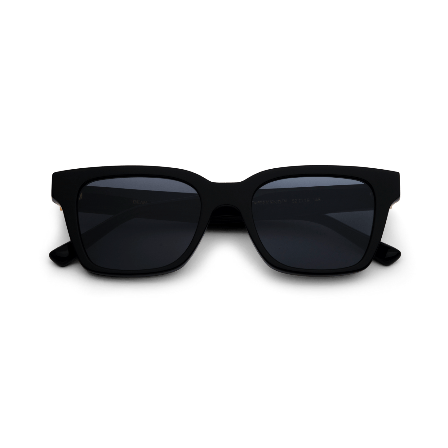 DEAN Rectangular Black Sunglasses by Messy Weekend