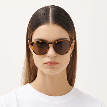 DEPP Brown Tortoise Sunglasses SMALL by Messy Weekend