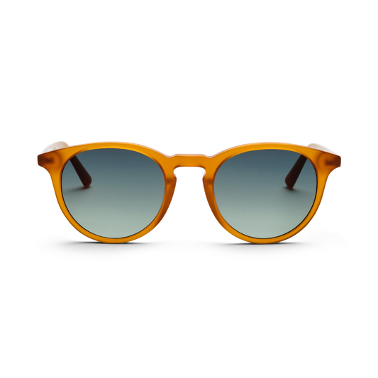 DEPP Amber Green Sunglasses SMALL by Messy Weekend