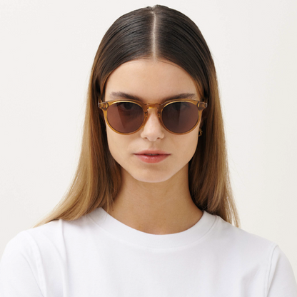 DEPP Coffee Brown Sunglasses SMALL by Messy Weekend