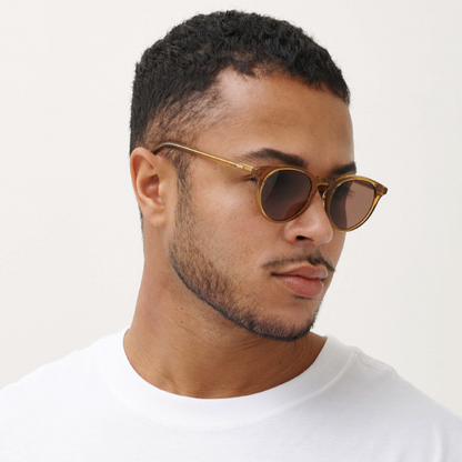 DEPP Coffee Brown Sunglasses SMALL by Messy Weekend