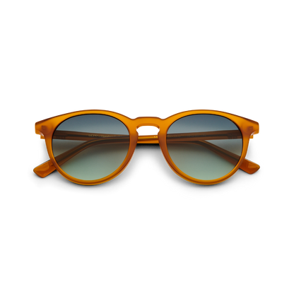 DEPP Amber Green Sunglasses SMALL by Messy Weekend