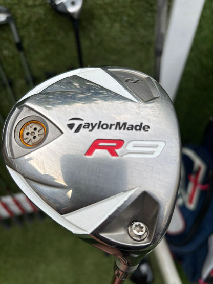 TaylorMade Tour Preferred MC Irons (4–PW) + Burner Driver, R9 Fairway, Callaway Hybrid, Ping Cadence Putter & TaylorMade Bag