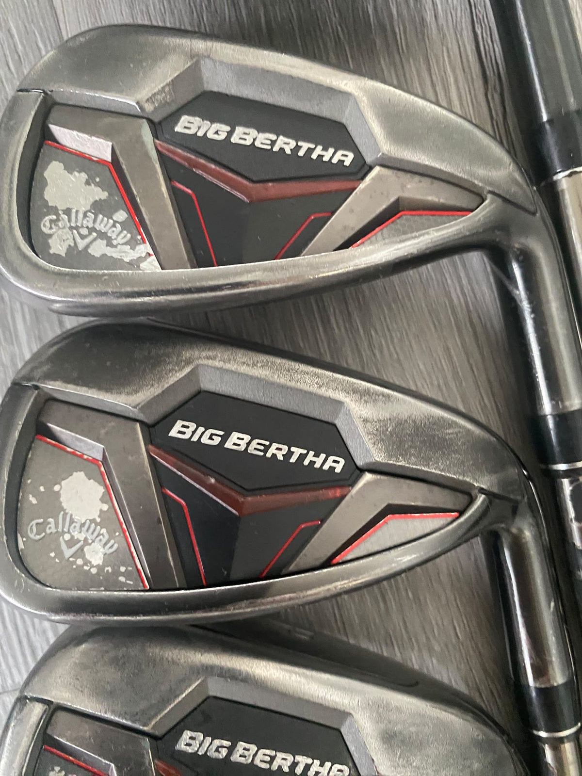 Callaway Big Bertha CF19 Irons 7-PW AW (5 clubs) Right Handed