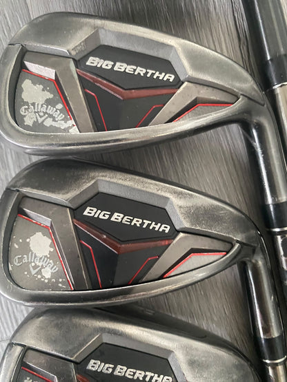 Callaway Big Bertha CF19 Irons 7-PW AW (5 clubs) Right Handed