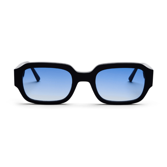 DOWNEY Just Cool Black Gradient Blue Sunglasses by Messy Weekend