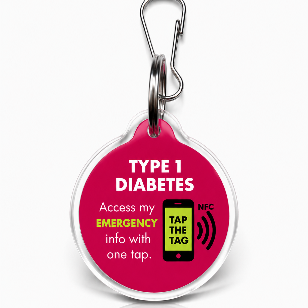 T1 Diabetic Tag | Emergency NFC tag