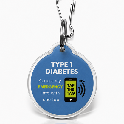 T1 Diabetic Tag | Emergency NFC tag