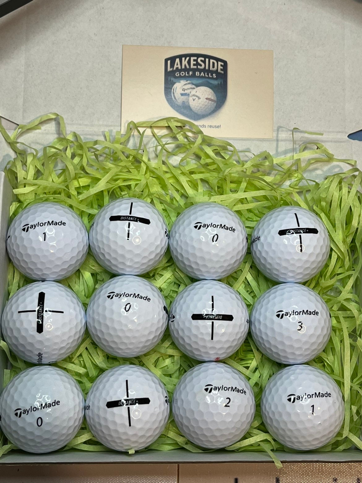 24 Taylormade Distance White