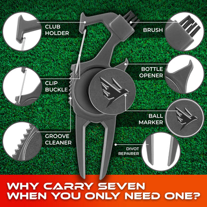 SWIFTEE Golf Gift Set - 7-in-1 Multi-Tool Free P&P