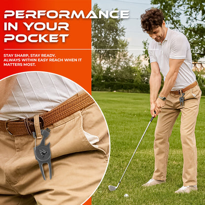 SWIFTEE Golf Gift Set - 7-in-1 Multi-Tool Free P&P