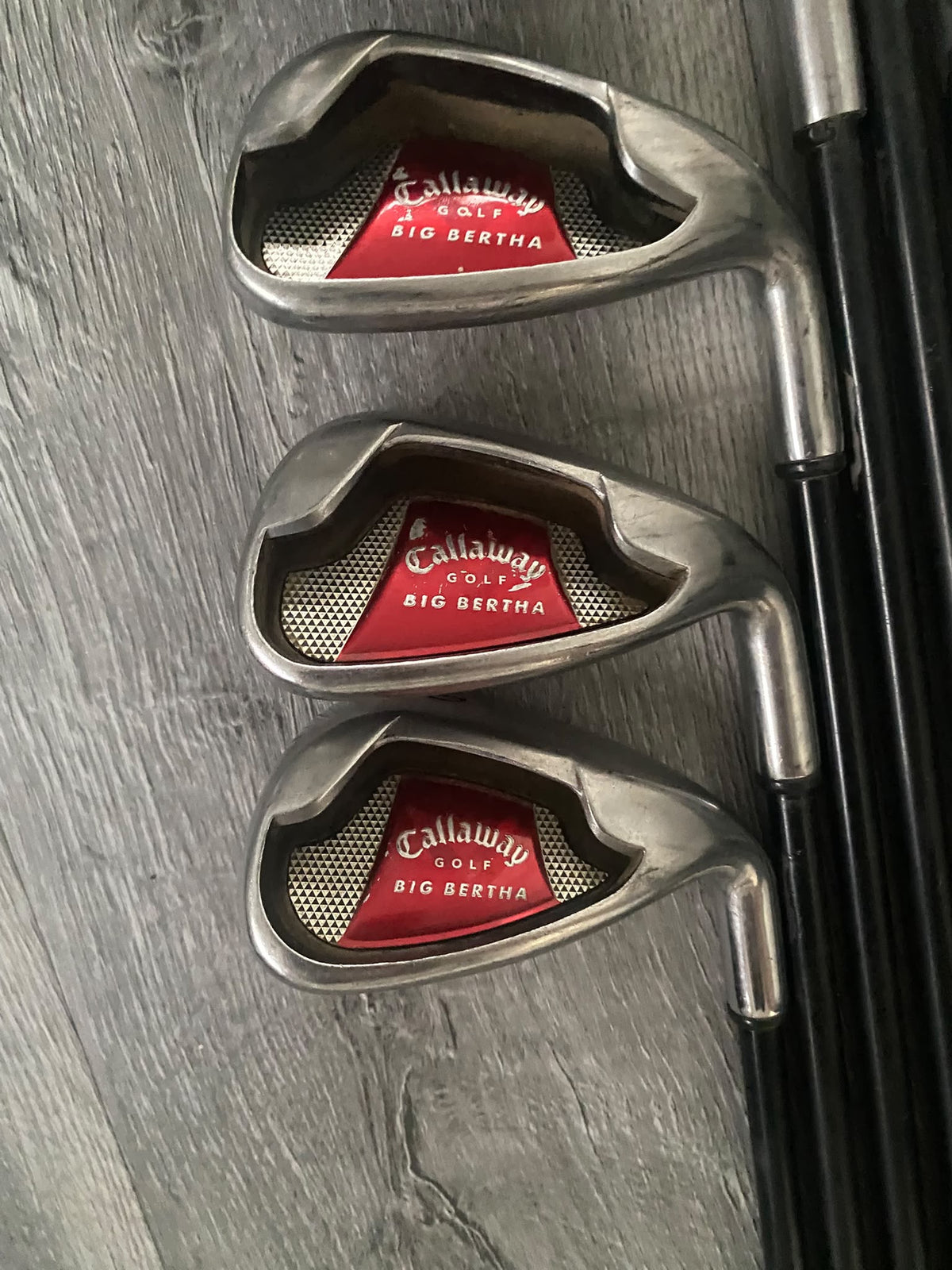 Callaway Big Bertha Irons 2008 Graphite 4-PW RH - Reg Flex