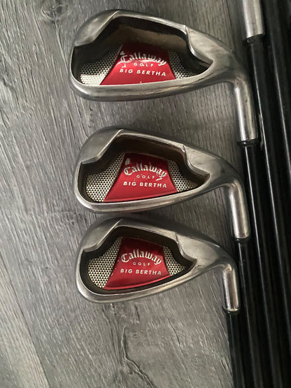 Callaway Big Bertha Irons 2008 Graphite 4-PW RH - Reg Flex