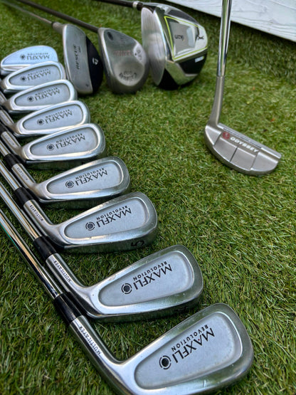 Maxfli Revolution +1” Golf Set with Odyssey White Ice Putter & Cobra Bag Free Delivery