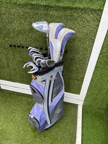 Ladies Golden Bear LD 5.0 Full Golf Set (6–PW + 3 Wedges + Driver + Woods + Hybrid + Bag)