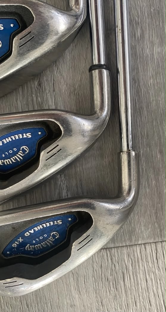 Callaway x16 Steelhead irons 5-PW - Left Handed