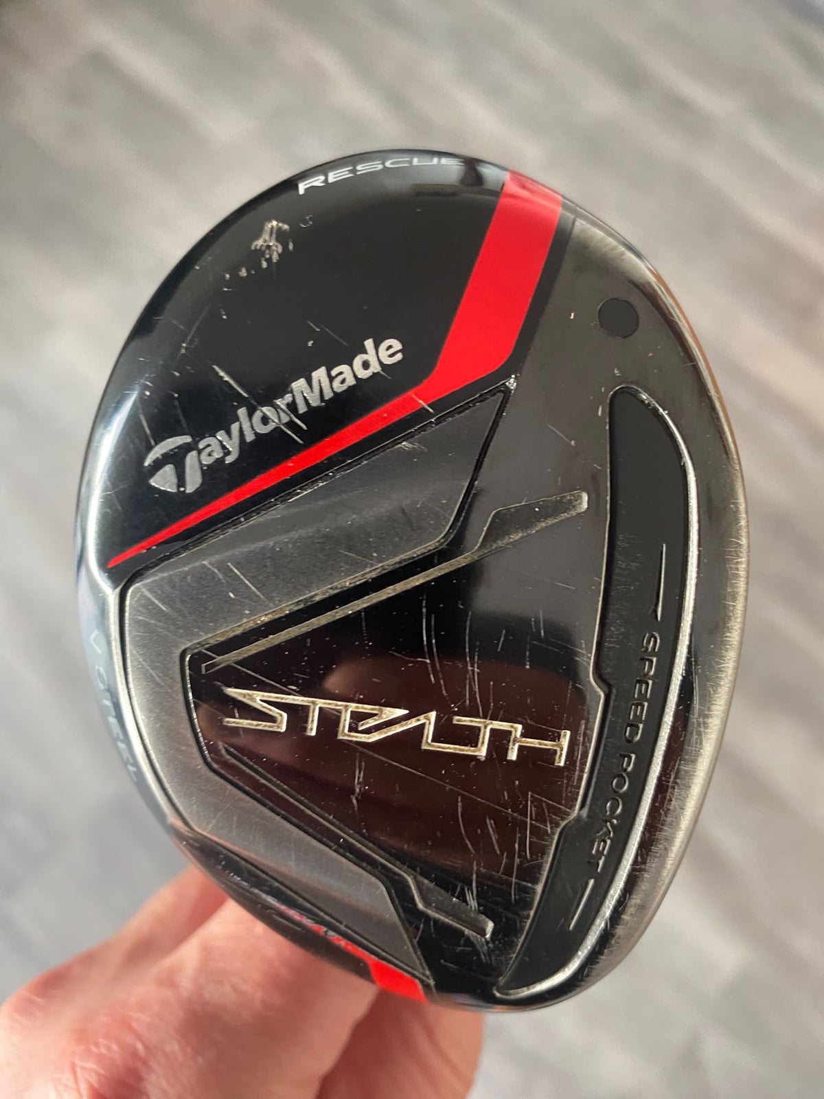 TaylorMade Stealth 19 degree 3 hybrid with matching head cover