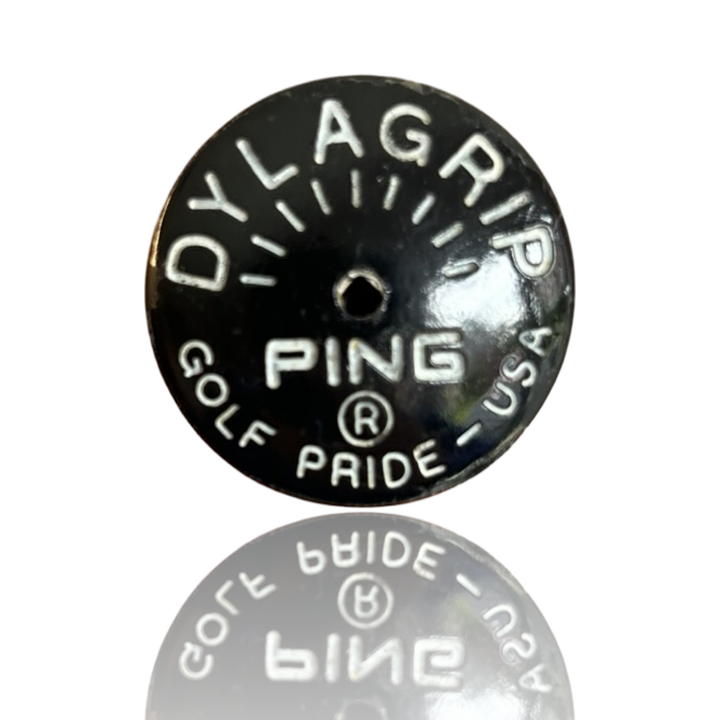 Ping Zing Karsten 9 Iron Steel Medium Flex Shaft Black Dot