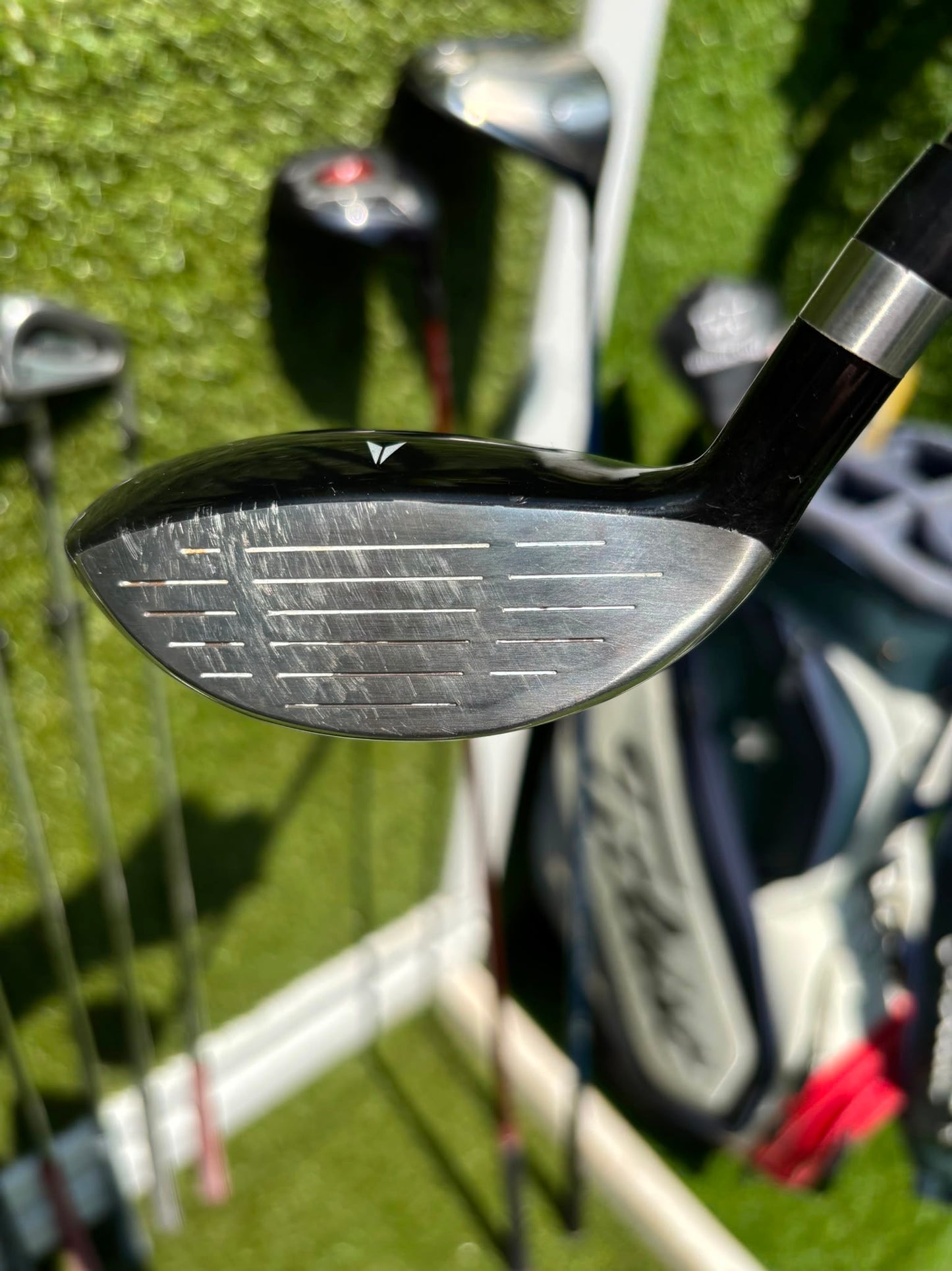 Titleist DCI 762 Irons, Cobra Driver, Odyssey White Ice Teron & Titleist Stars & Stripes Cart Bag