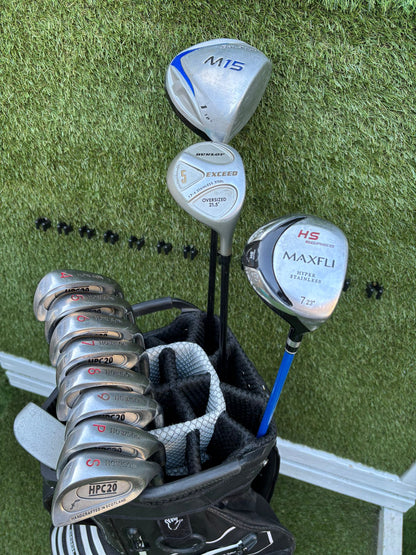 Howson HPC20 Irons (4–SW) + Ben Sayers M15 Driver & Stromberg Waterproof Bag