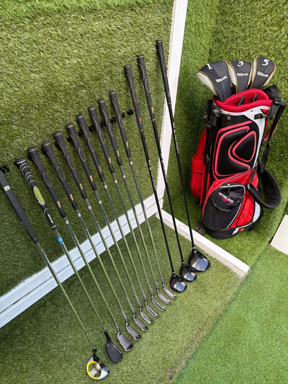 Wilson Fat Shaft Complete Golf Set – 13 Clubs Free Delivery