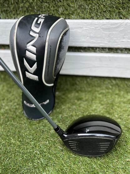 Left-Handed Cobra KING F6 Driver with Fujikura Speeder Shaft & Headcover